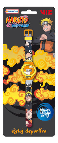 Reloj Digital Tapimovil Naruto Shippuden X1 Unidad Infantil 0 Reloj Digital Tapimovil Naruto Shippuden X1 Unidad Infantil 0