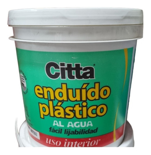 Pintura Citta Enduido Plástico Al Agua 10l 0