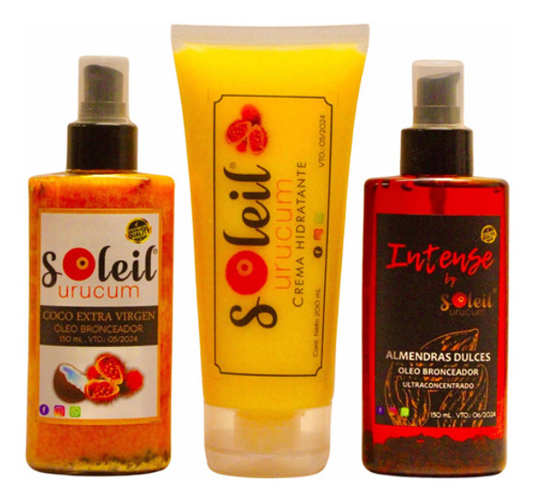 Óleos Bronceadores Naturales Con Urucum - Línea Premium 0 Óleos Bronceadores Naturales Con Urucum - Línea Premium 0