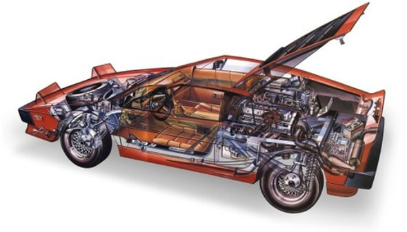 Lotus Turbo Espirit - Autos Deportivos - Lámina 45x30 Cm. 0 Lotus Turbo Espirit - Autos Deportivos - Lámina 45x30 Cm. 0