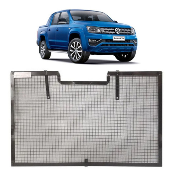 Mariposero Protector De Radiador Para Vw Amarok V6 17+ Refor 0
