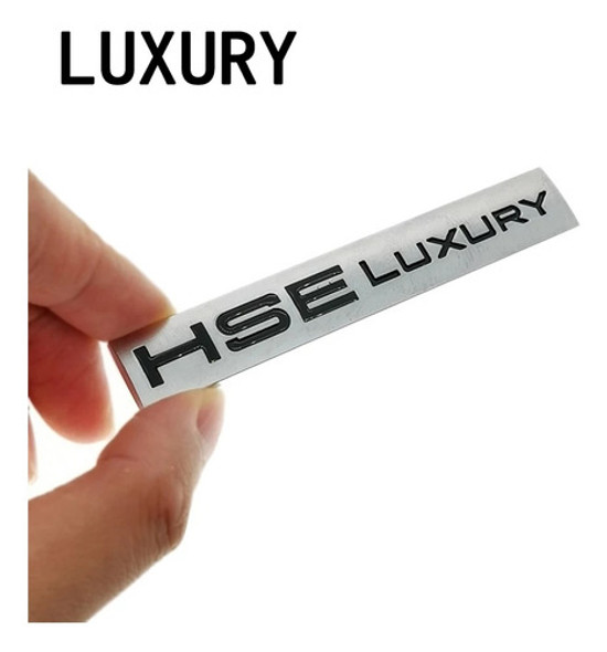 Emblema Insignia Hse Luxury Para Range Rover 1