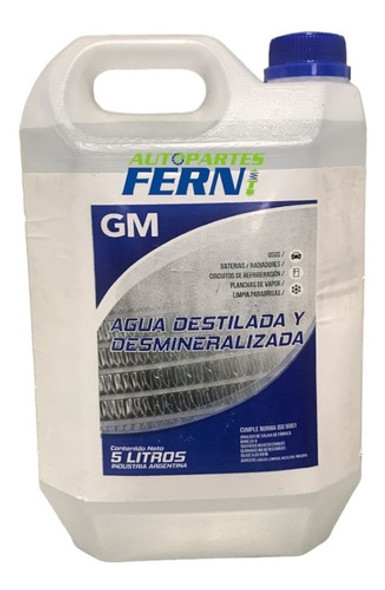 Kit Liqu Refrigerant/anticongel Amarillo Ypf 1lt + Agua 5lt 1