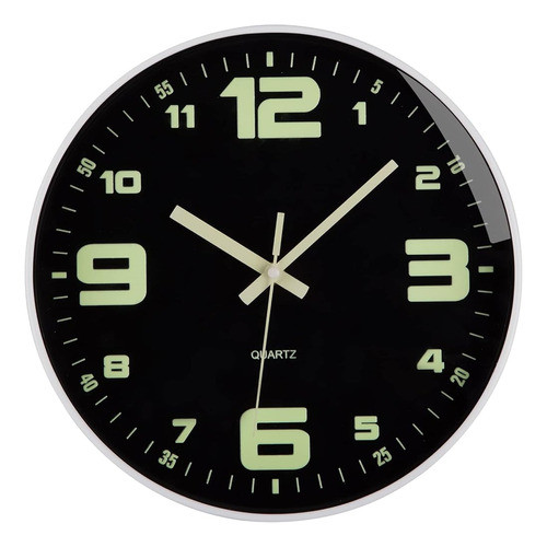 Reloj De Pared - Relojes De Pared Funciona Con Pilas De 12 P 1