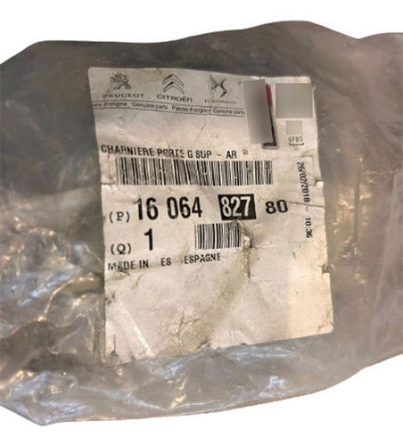 Bisagra Superior De Puerta Trasera Izquierda Citroen C4 Orig 1