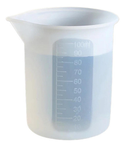 Vasos Silicona Para Resina Medidores 100ml 0