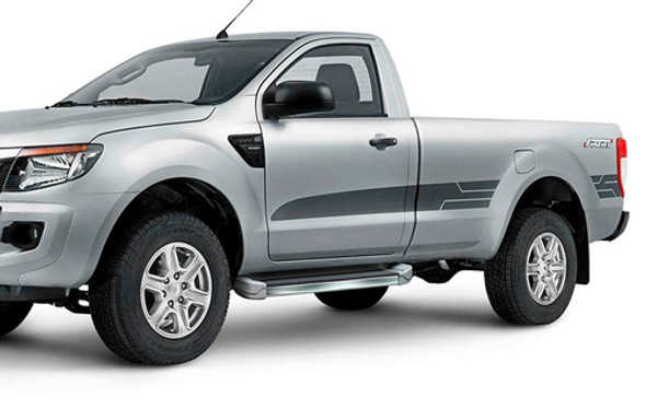 Estribos De Color Ford Ranger 2012 En Adelante. 1