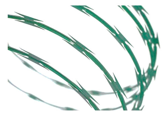 Concertina De Seguridad Doble Plastificada Por 10 Metros Tyt 0