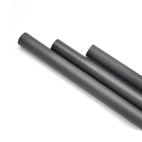 Tubo De Fibra De Carbono Od25mm * Id23mm * 500 M M 3k Rollo 1