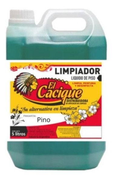 Desodorante Piso Pino X5lts El Cacique 0 Desodorante Piso Pino X5lts El Cacique 0