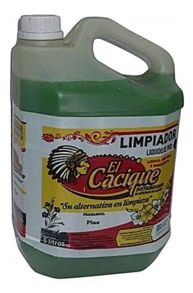 Desodorante Piso Pino X5lts El Cacique 1 Desodorante Piso Pino X5lts El Cacique 1