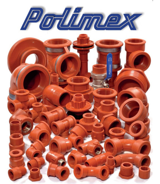 Cupla Plástico Unión Hembra Polipropileno Rosca 11/2 Pulgada 1