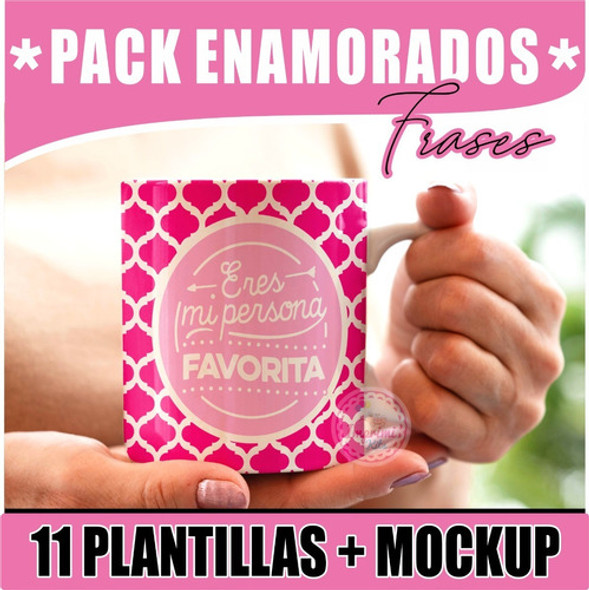 Plantillas Tazas Enamorados San Valentin Sublimar Mockup #17 1
