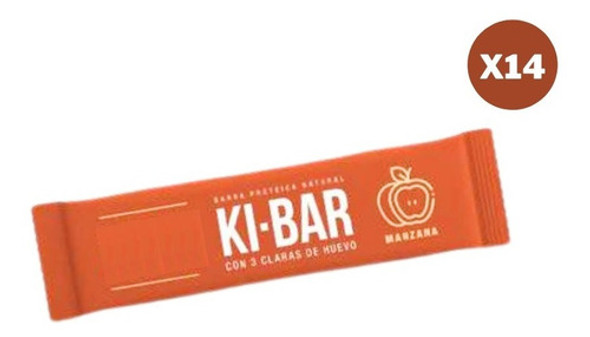 Ki Bar - Barritas Proteicas - Manzana Y Algarroba - X14 Uds 0