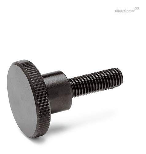 Selector Pomo Moleteado Perilla Industrial Din 464 0