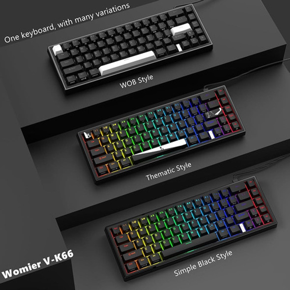 Teclado Xvx 60% Por Ciento, Teclado Mecánico Para Juegos V-k 1