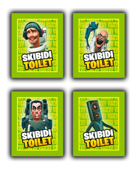 Album Skibidi Toilet: Pack Album + 80 Sobres - Original 1 Album Skibidi Toilet: Pack Album + 80 Sobres - Original 1