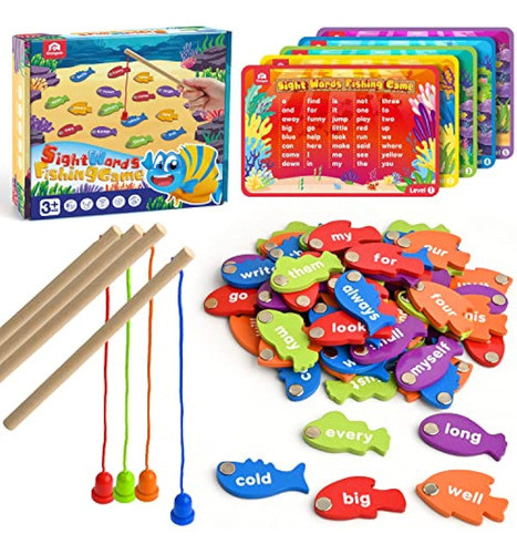 Coogam - Juego De Palabras Magnéticas De Madera 0