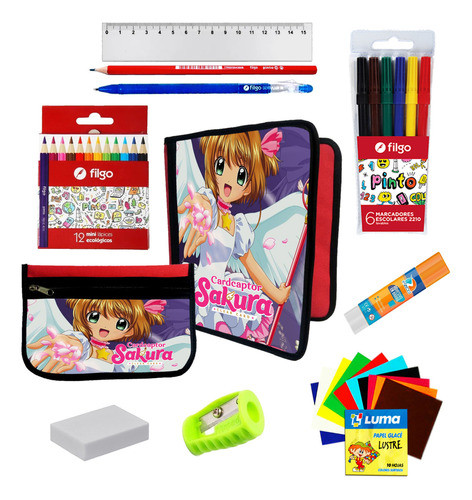 Oferton Carpeta + Cartu + Utiles Sakura Cardcaptor #263 0