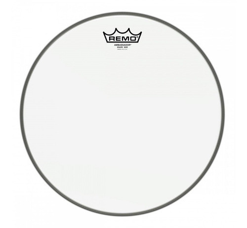 Parche Remo Usa Ambassador Hazy 13  Resonador Clear Bateria 0