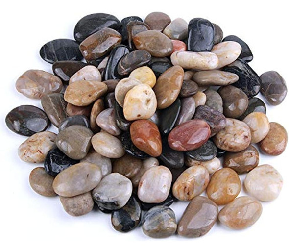 5 Libras De Rocas De Río, Guijarros, Piedras Decorativas Par 1 5 Libras De Rocas De Río, Guijarros, Piedras Decorativas Par 1