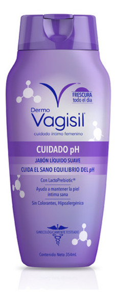 Jabón Líquido Dermo Vagisil Cuidado Ph 354ml Cuidado Intimo 0