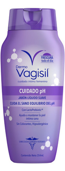 Jabón Líquido Dermo Vagisil Cuidado Ph 354ml Cuidado Intimo 0