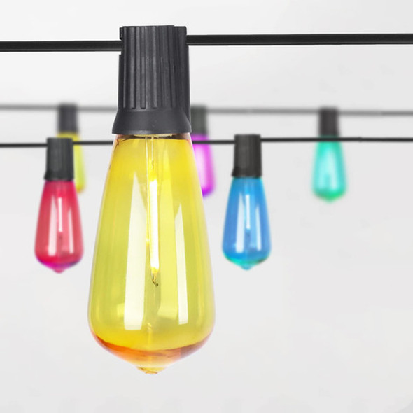 Afirst Cadena De Luces Multicolor Para Exteriores De 20 Pies 0