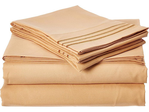 Celine Linen 1800 Series Calidad Egipcia Super Suave Resiste 0