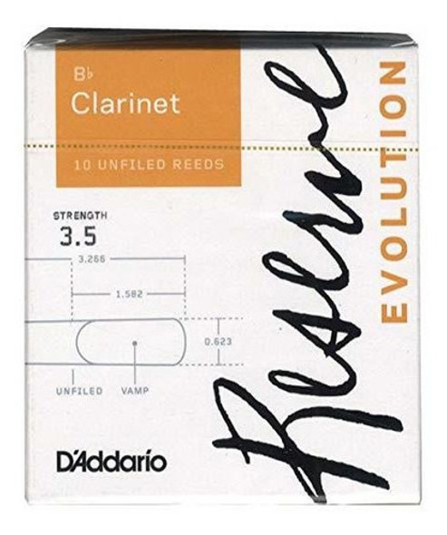 Daddario Woodwinds Cañas Para Clarinete 0 Daddario Woodwinds Cañas Para Clarinete 0