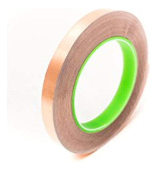 Cinta De Lámina De Cobre Bertech Con Adhesivo Conductor, 3/4 0
