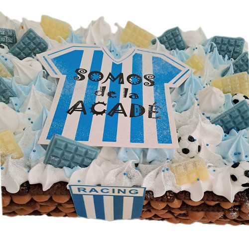 Chocotorta Racing Club Academia Grande Futbol Y Mas Cuadros 1