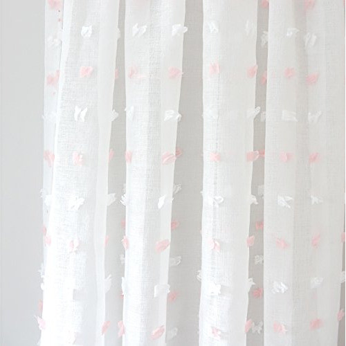 Driftaway Drift Away Lily Pom Pom Pura Ventana Cortinas Conj 1