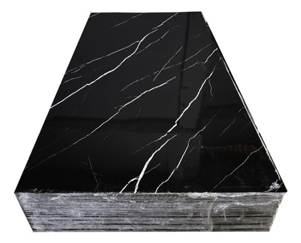 Revestimiento Mármol Sintético Color Negro 3m² Harsen® 1