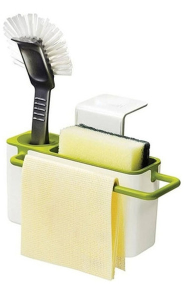Organizador Bacha 3 En 1 Porta Esponja Con Sopapa 0