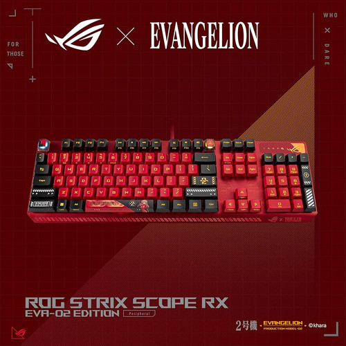 Rog Strix Scope Rx Eva-02 Edition, Teclado Para Juegos 100% 1