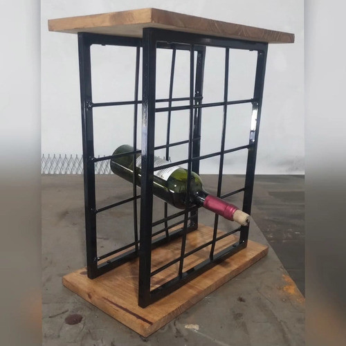 Vinoteca / Bodega Estilo Industrial P/ 12 Botellas De 3/4 1