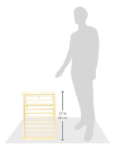 Puerta De Madera Para Perros Con Cuatro Patas, 30-44  De Anc 1
