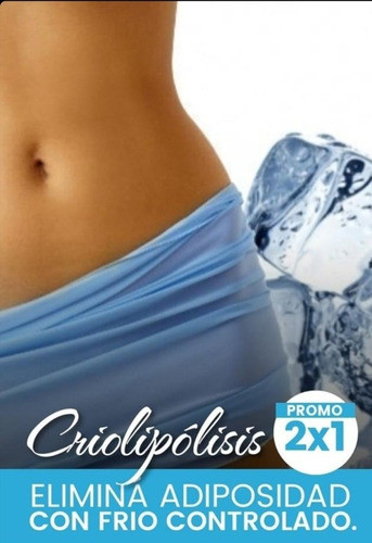 2x1 Criolipolisis Plana 3 Zonas + Ondas De Choque!! 0