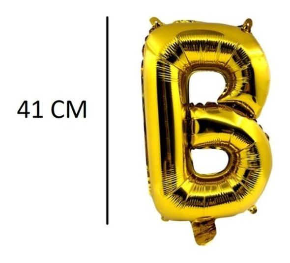 Set De Globos Dorados Bride / Novia 41cm Cotillón Despedidas 1 Set De Globos Dorados Bride / Novia 41cm Cotillón Despedidas 1