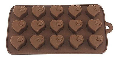 Molde Numero Emoji Corazon Bombones Silicona 1