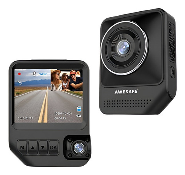 Awesafe Dual Dash Cam Para El Frente Y El Interior De La Cám 0