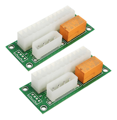 2 X Desktop Atx 24 Pines Fuente De Alimentación Dual Sync Ar 0