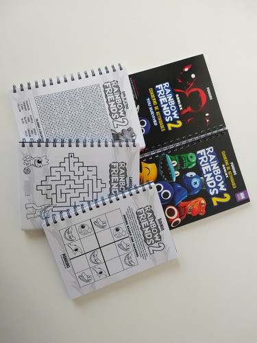 Rainbow Friends 2 Cuaderno Infantil Para Colorear Y Jugar 1