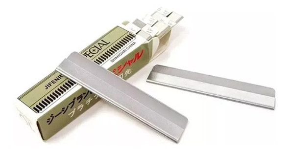 10 Repuestos Platinum Filo  Navaja Perfiladora Calidad 0