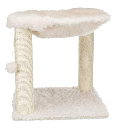 Trixie Poste Rascador Baza Con Hamaca Xxl, Pompon Colgante, 0
