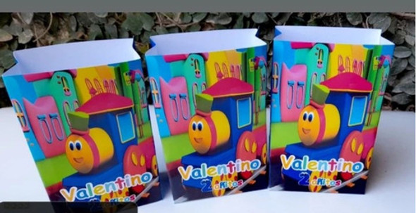 Bolsitas Personalizadas Para Sorpresitas Bob El Tren Minnie 1