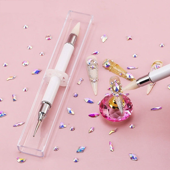 Katana Lapiz De Cera Levanta Strass Cristales Full Nails 1