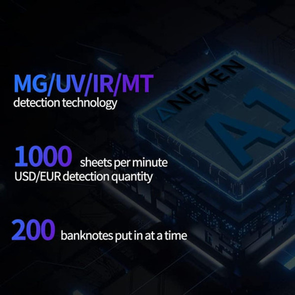 Aneken Máquina De Contador De Dinero Con Detección 1