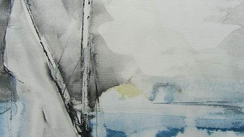Ives Hofer - Marinha Pintura Aquarela 83 1